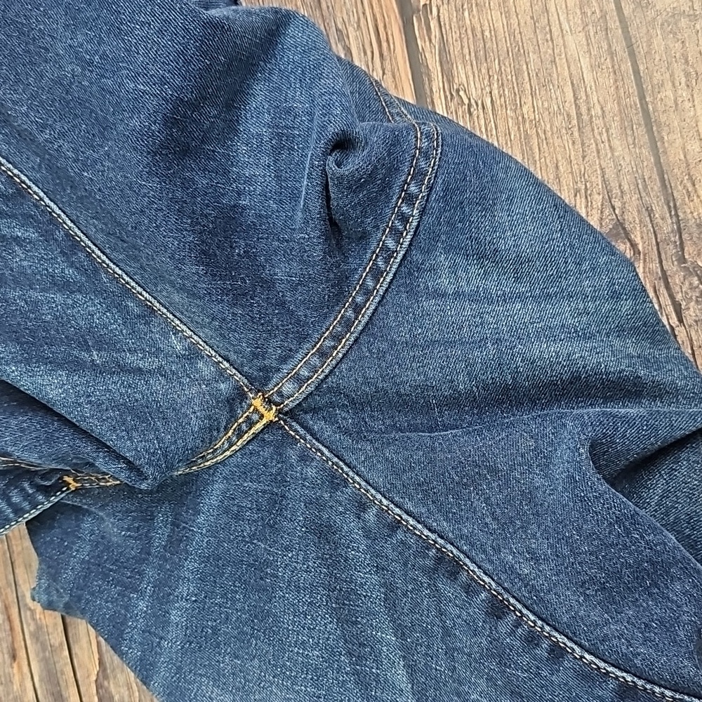 MEN'S LEVI'S 504 REGULAR STRAIGHT FIT DENIM BLUE JEANS - Picture 7 of 15